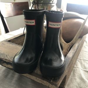 Black Hunter Little Kids Rain boots